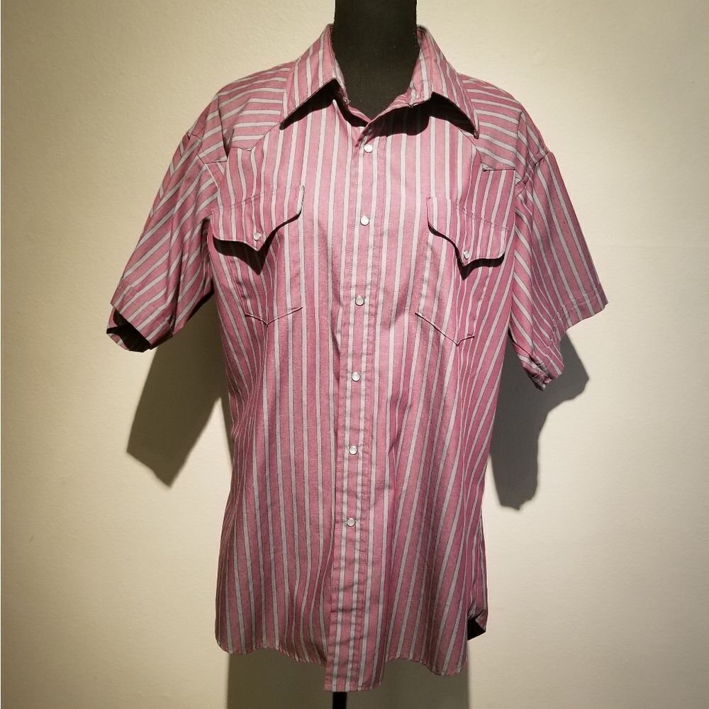 FLYING R WESTERN RANCHER PEARL SNAP SHIRT MADE IN USA B30